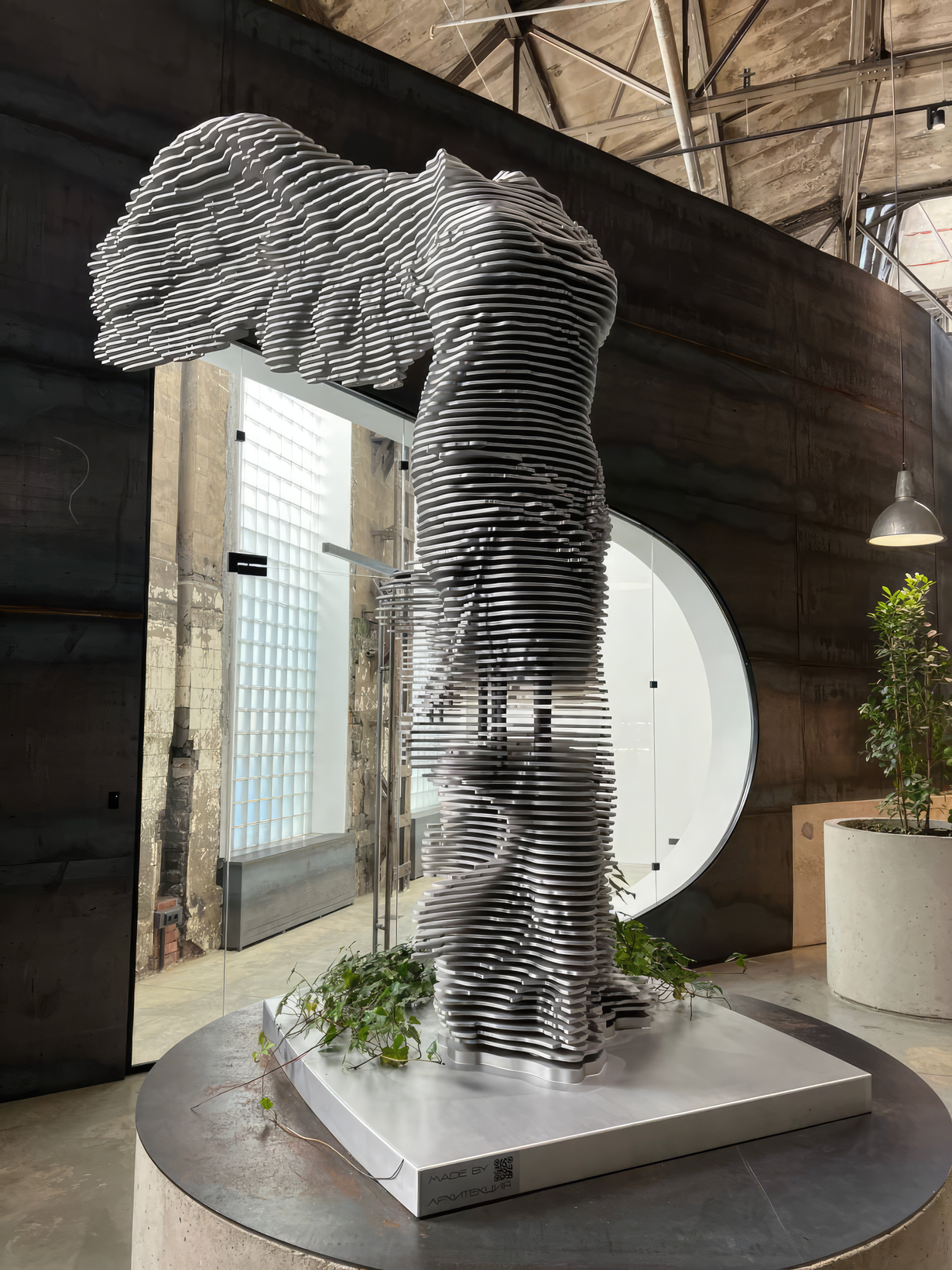 Parametric sculpture Nika of Samothrace